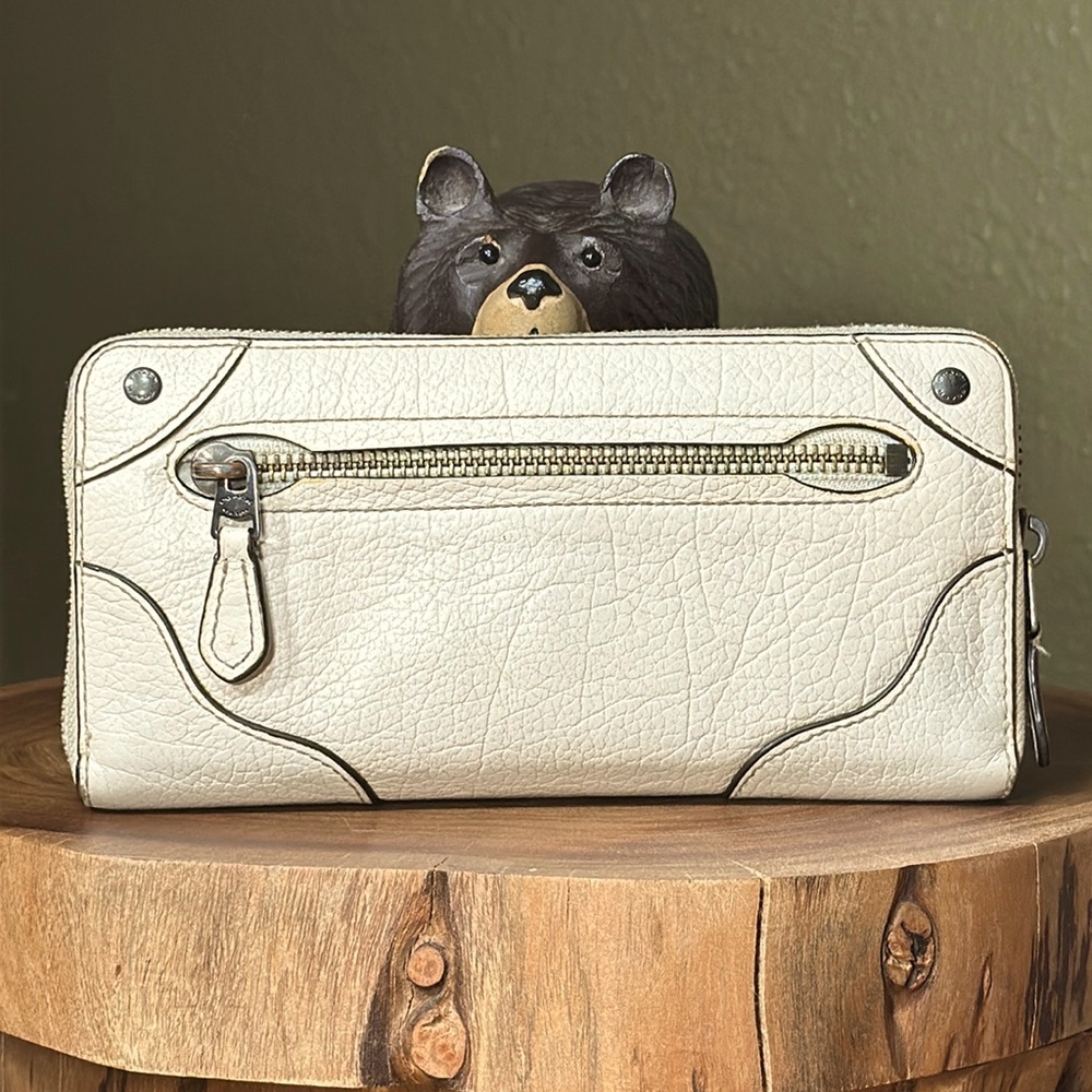 COACH Mickie Accordion Wallet in Grain Leather - Picture 2 of 16